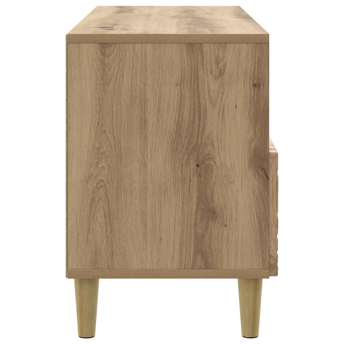 TV-skab 102 x 34,5 x 50 cm Konstrueret træ - Billede 6