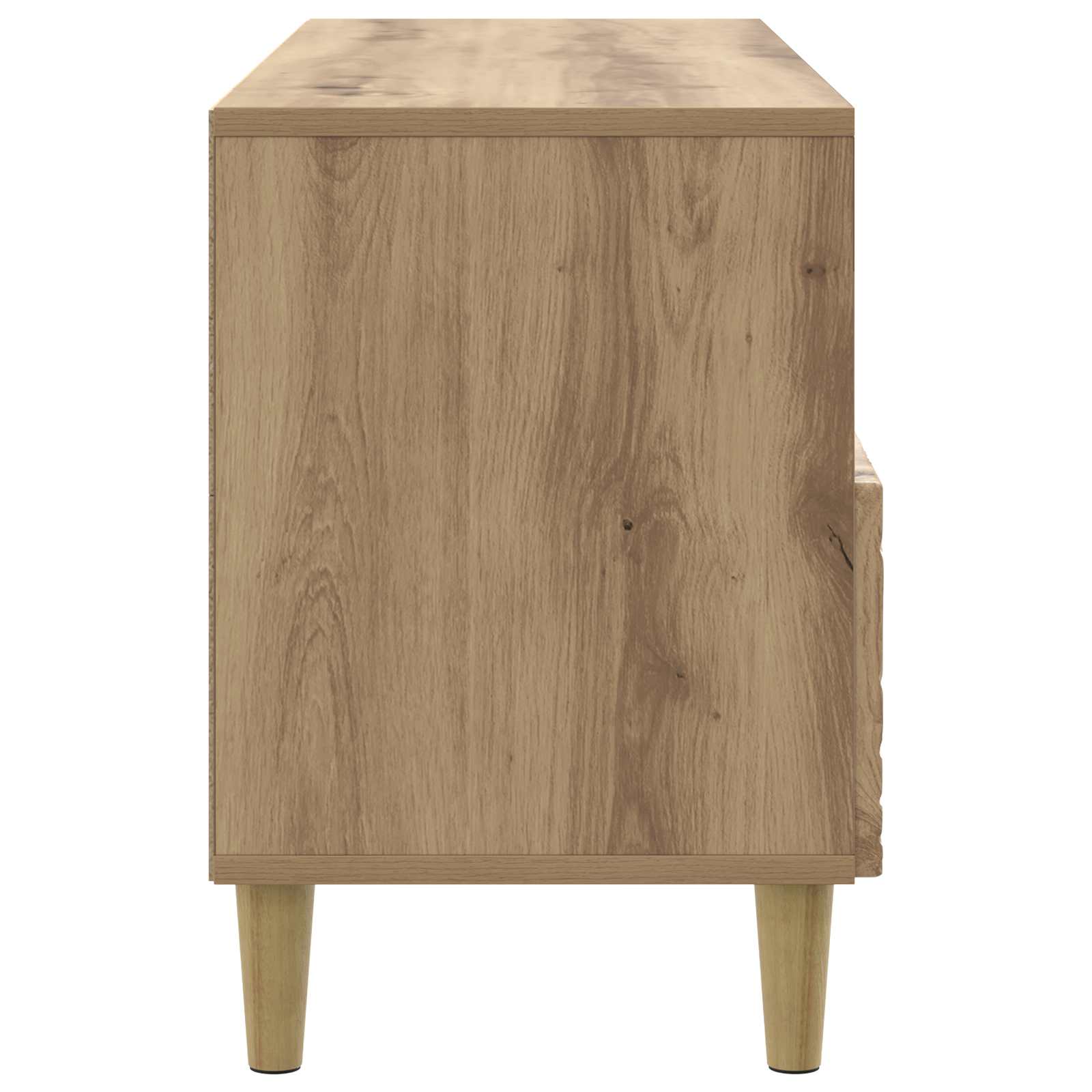 vidaXL TV-Schränk 102 x 34,5 x 50 cm Artisan-Eiche Holzwerkstoff – Bild 4