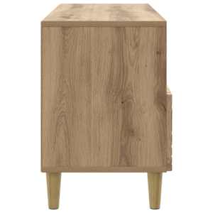 Televizní skříň 102 x 34,5 x 50 cm Dub artisan Kompozitní dřevo - obrázek 4