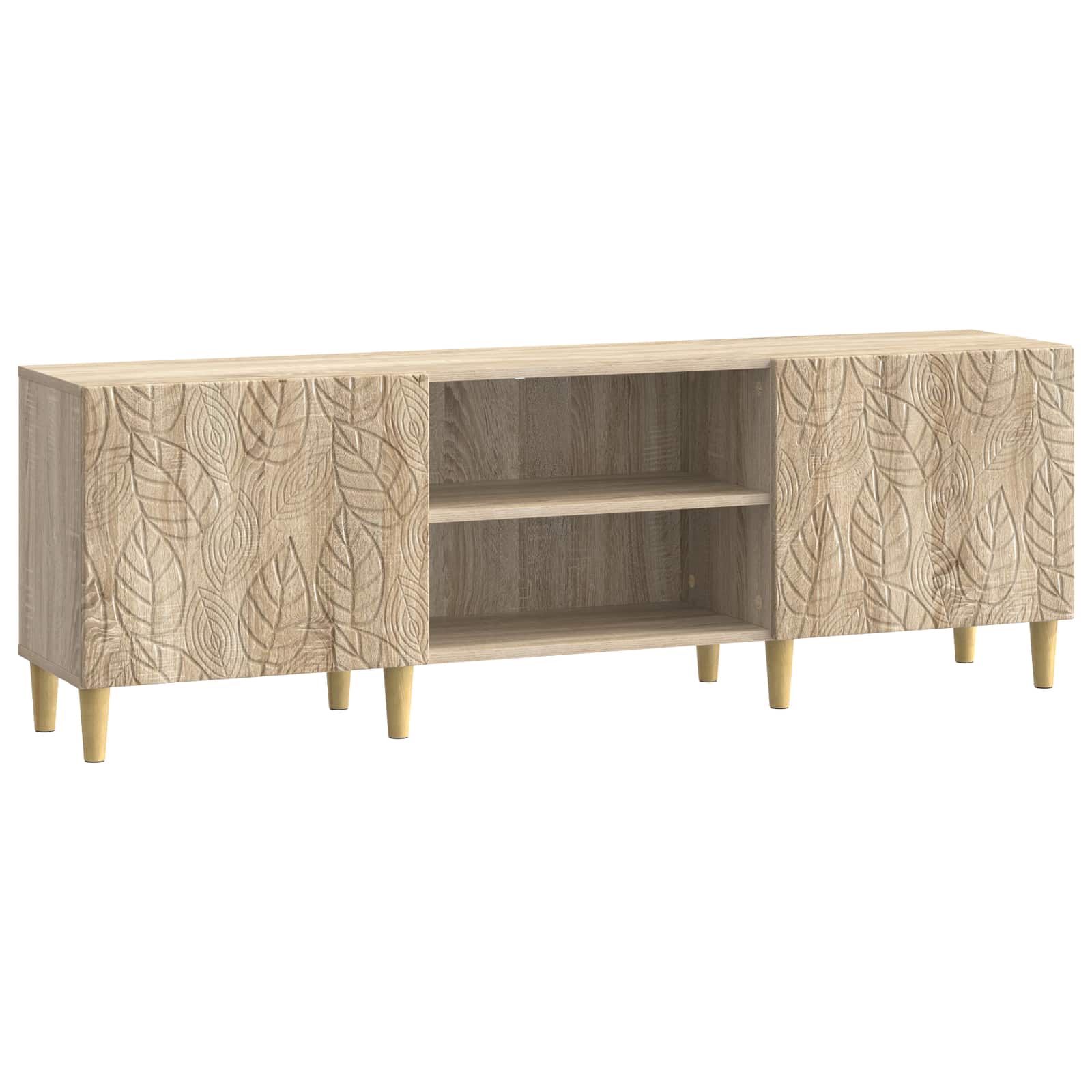 vidaXL Cabinet TV 150 x 31 x 50 cm Stejar Sonoma Lemn prelucrat
