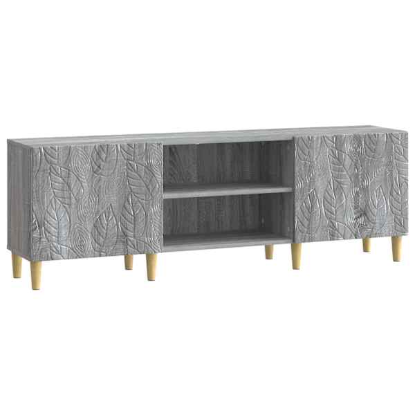 vidaXL Telerikapp 150 x 31 x 50 cm Hall Sonoma Tehispuit