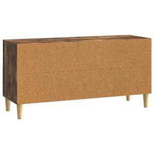 Televizní skříň 102 x 34,5 x 50 cm Kouřový dub Kompozitní dřevo - obrázek 5