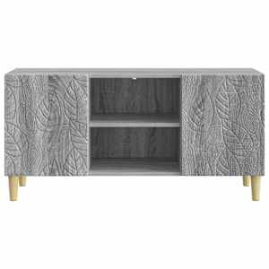 Televizní skříň 102 x 34,5 x 50 cm Šedý Sonoma Kompozitní dřevo - obrázek 3