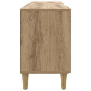 Televizní skříň 102 x 34,5 x 50 cm Dub artisan Kompozitní dřevo - obrázek 4