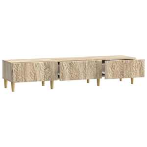 Televizní skříň 147 x 34,5 x 30 cm Dub sonoma Kompozitní dřevo - obrázek 2