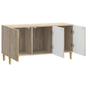 Televizní skříň 99 x 34,5 x 50 cm Dub sonoma Kompozitní dřevo - obrázek 2