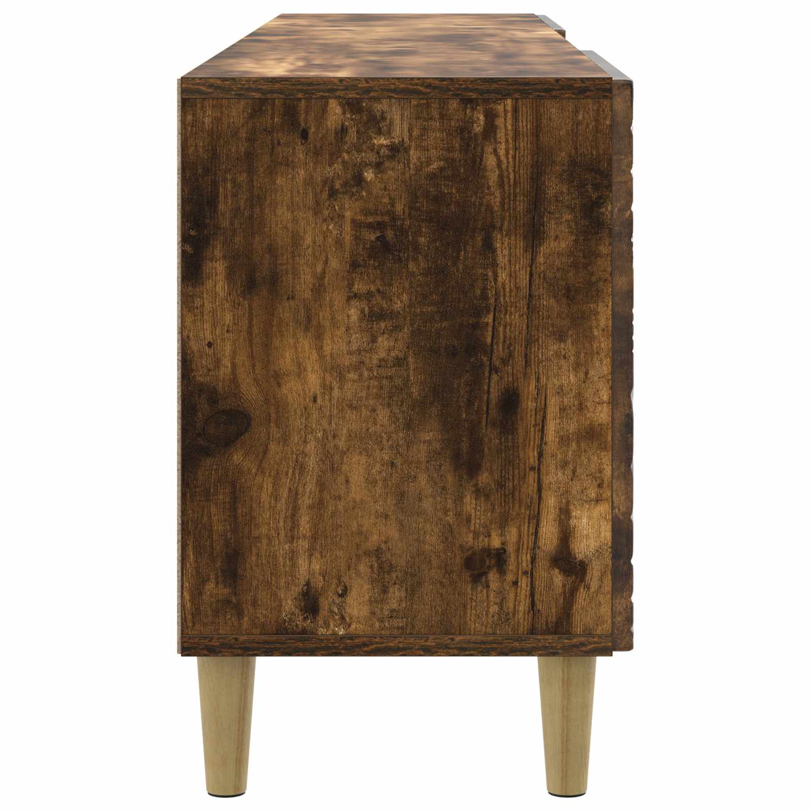 TV omarica 99 x 34,5 x 50 cm Dimljen hrast Inženirski les - slika 4