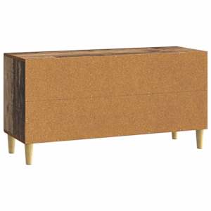 Televizní skříň 99 x 34,5 x 50 cm Staré dřevo Kompozitní dřevo - obrázek 5