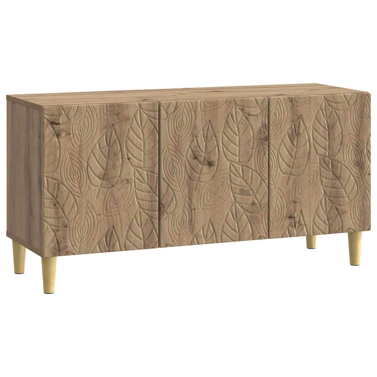 TV-skab 99 x 34,5 x 50 cm Konstrueret træ - Billede 2