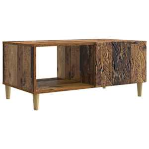 vidaXL Kohvilaud Vana puit 90 x 50 x 40 cm Tehispuit
