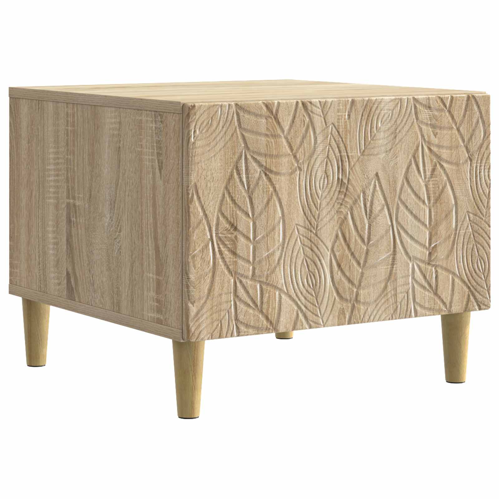 vidaXL Masă de cafea Stejar Sonoma 50 x 49 x 40 cm Lemn prelucrat