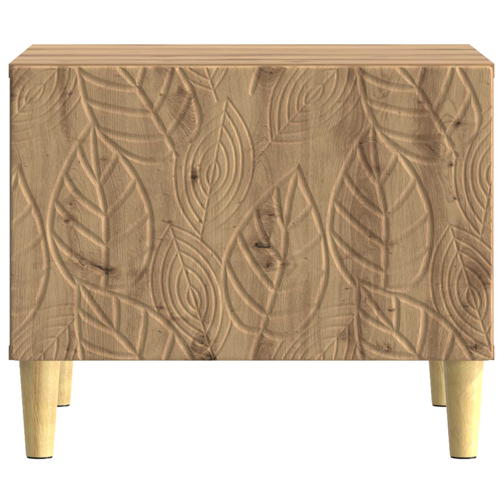 Klubska miza Artisan hrast 50 x 49 x 40 cm Inženirski les - slika 3