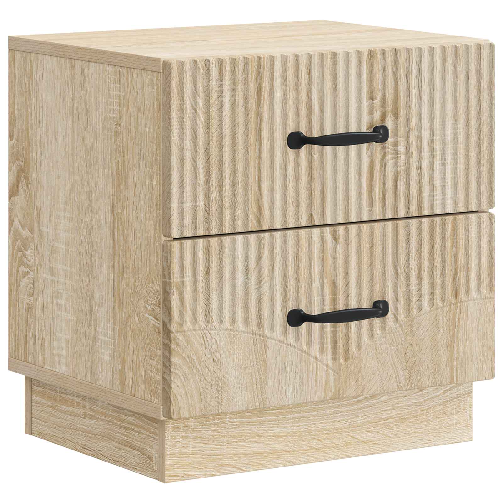 vidaXL Dulap de noapte cu sertar Stejar Sonoma 43 x 34,5 x 44,5 cm