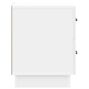 Noční skříňka 2 pcs Bílá s vysokým leskem 43 x 34,5 x 44,5 cm - obrázek 8
