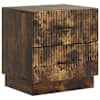 vidaXL &Ouml;&ouml;lambi kapp Suitsutatud tamm 43 x 34,5 x 44,5 cm Tehispuit