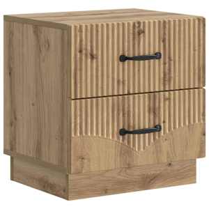 Nočna omarica Artisan hrast 43 x 34,5 x 44,5 cm Inženirski les