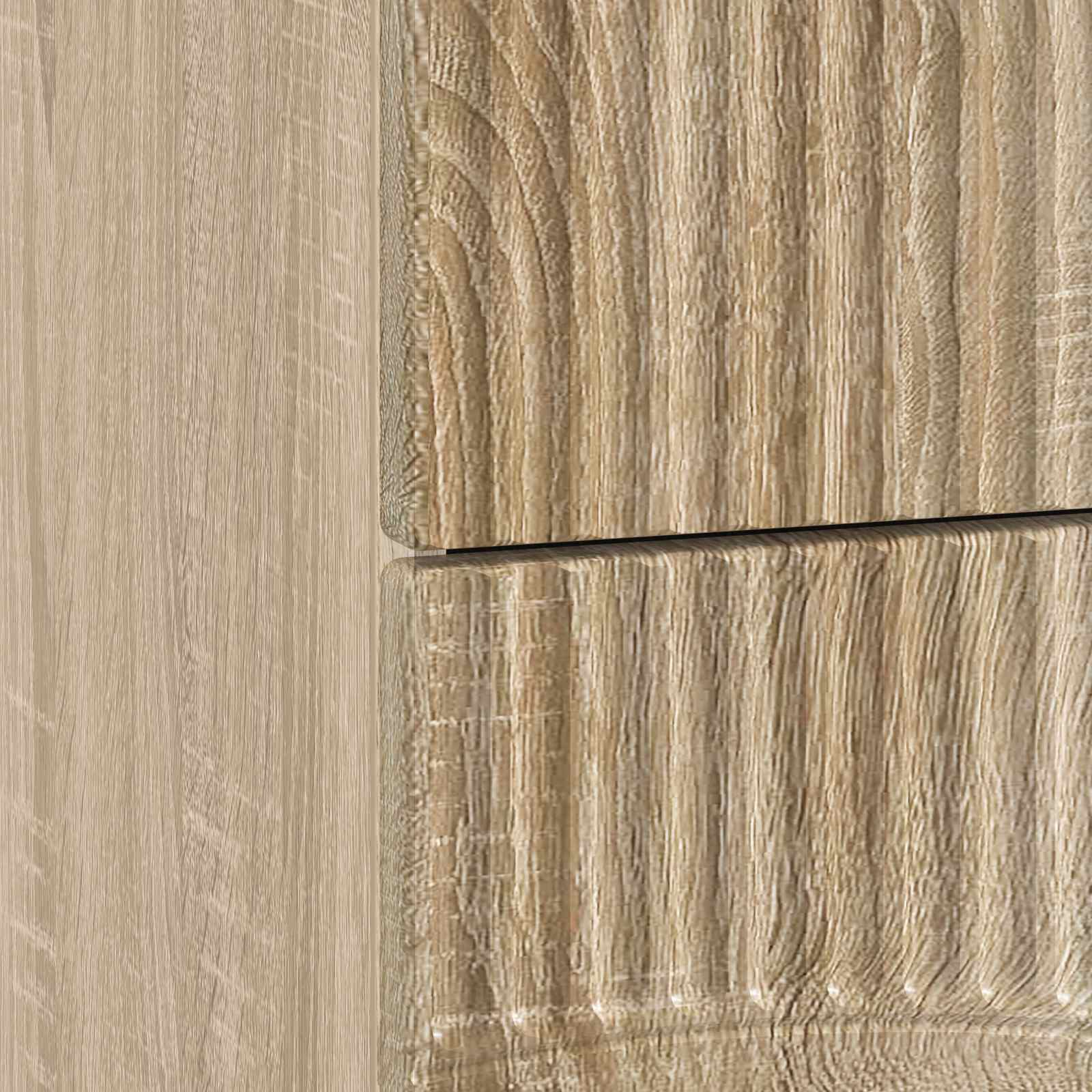 Nočna omarica Sonoma hrast 62 x 34,5 x 44,5 cm Inženirski les - slika 7