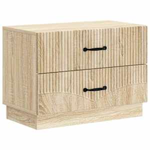 Noční skříňka Dub sonoma 62 x 34,5 x 44,5 cm Kompozitní dřevo - obrázek 2