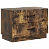 vidaXL &Ouml;&ouml;lambi kapp Suitsutatud tamm 62 x 34,5 x 44,5 cm Tehispuit