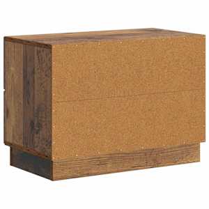 Noční skříňka Staré dřevo 62 x 34,5 x 44,5 cm Kompozitní dřevo - obrázek 7