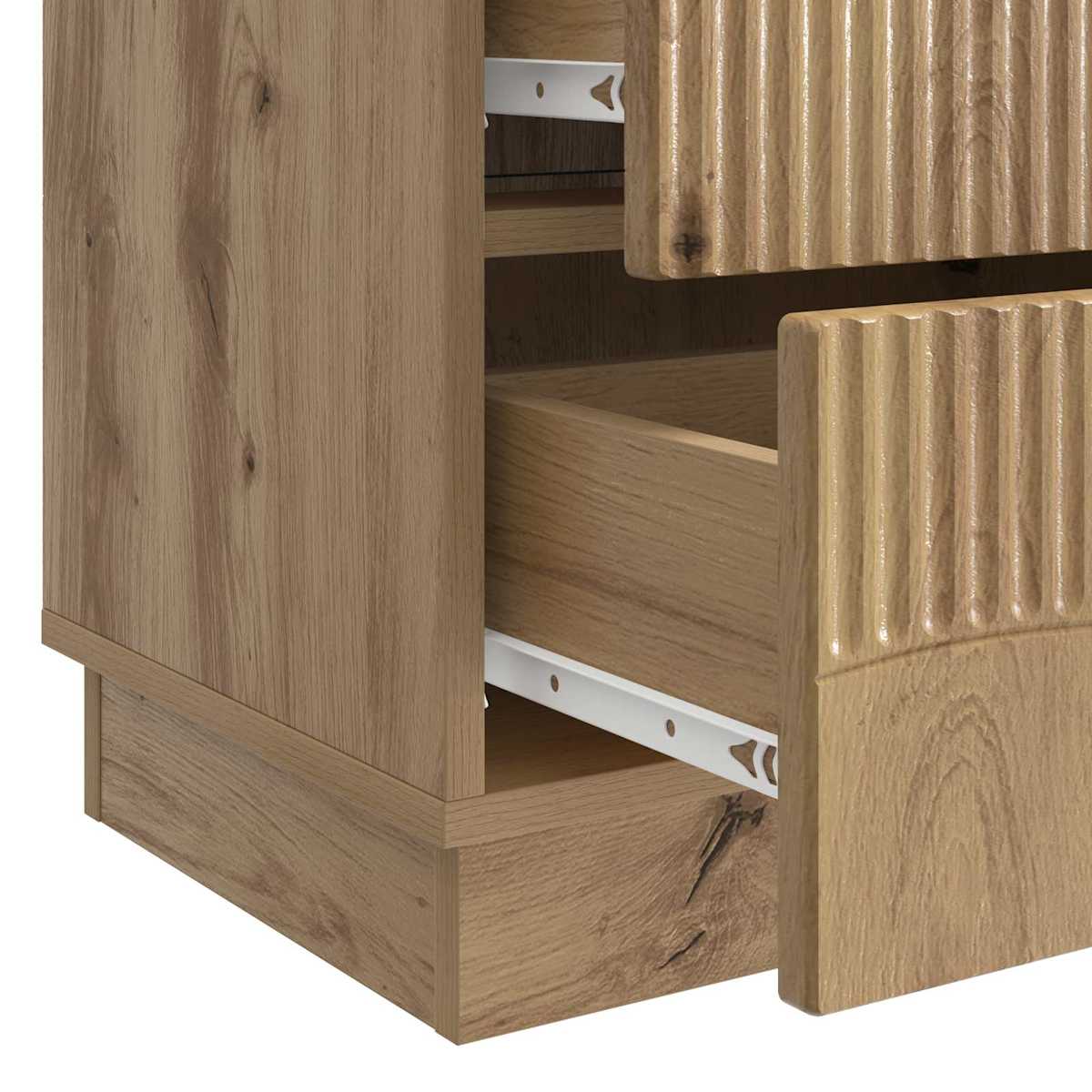 Natskab 62 x 34,5 x 44,5 cm Konstrueret træ - Billede 9