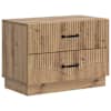 vidaXL &Ouml;&ouml;lambi kapp Artisan tamm 62 x 34,5 x 44,5 cm Tehispuit
