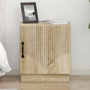 Noční stolek 2 pcs Dub sonoma 43 x 34,5 x 47 cm - obrázek 1