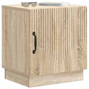 Noční stolek 2 pcs Dub sonoma 43 x 34,5 x 47 cm - obrázek 3