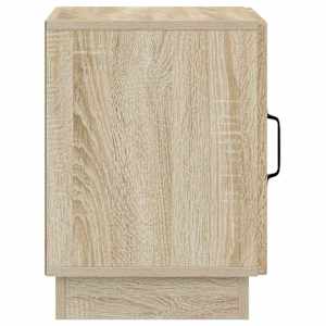 Noční stolek 2 pcs Dub sonoma 43 x 34,5 x 47 cm - obrázek 8