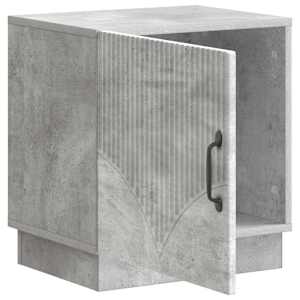 Noční stolek 2 pcs Betonově šedá 43 x 34,5 x 47 cm - obrázek 6