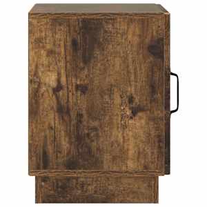 Noční stolek 2 pcs Kouřový dub 43 x 34,5 x 47 cm - obrázek 8
