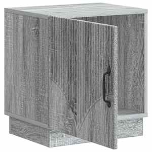 Noční stolek 2 pcs Šedý Sonoma 43 x 34,5 x 47 cm - obrázek 6