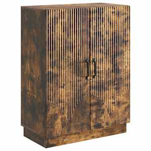 Servírovací skříň Kouřový dub 66 x 34,5 x 87 cm - obrázek 1