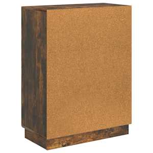 Servírovací skříň Kouřový dub 66 x 34,5 x 87 cm - obrázek 6