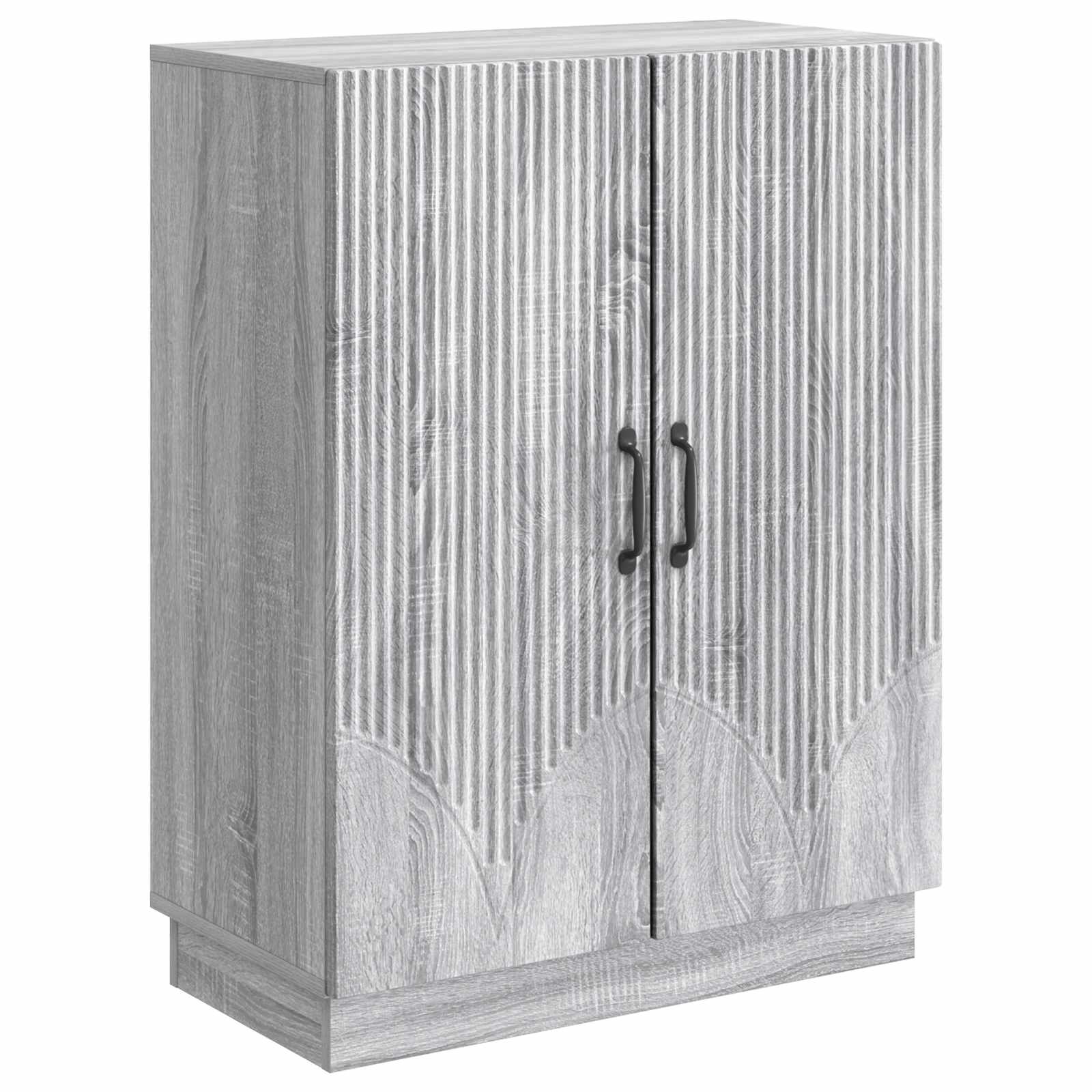 vidaXL Bufet Sonoma gri 66 x 34,5 x 87 cm Lemn prelucrat