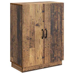 Servírovací skříň Staré dřevo 66 x 34,5 x 87 cm - obrázek 1
