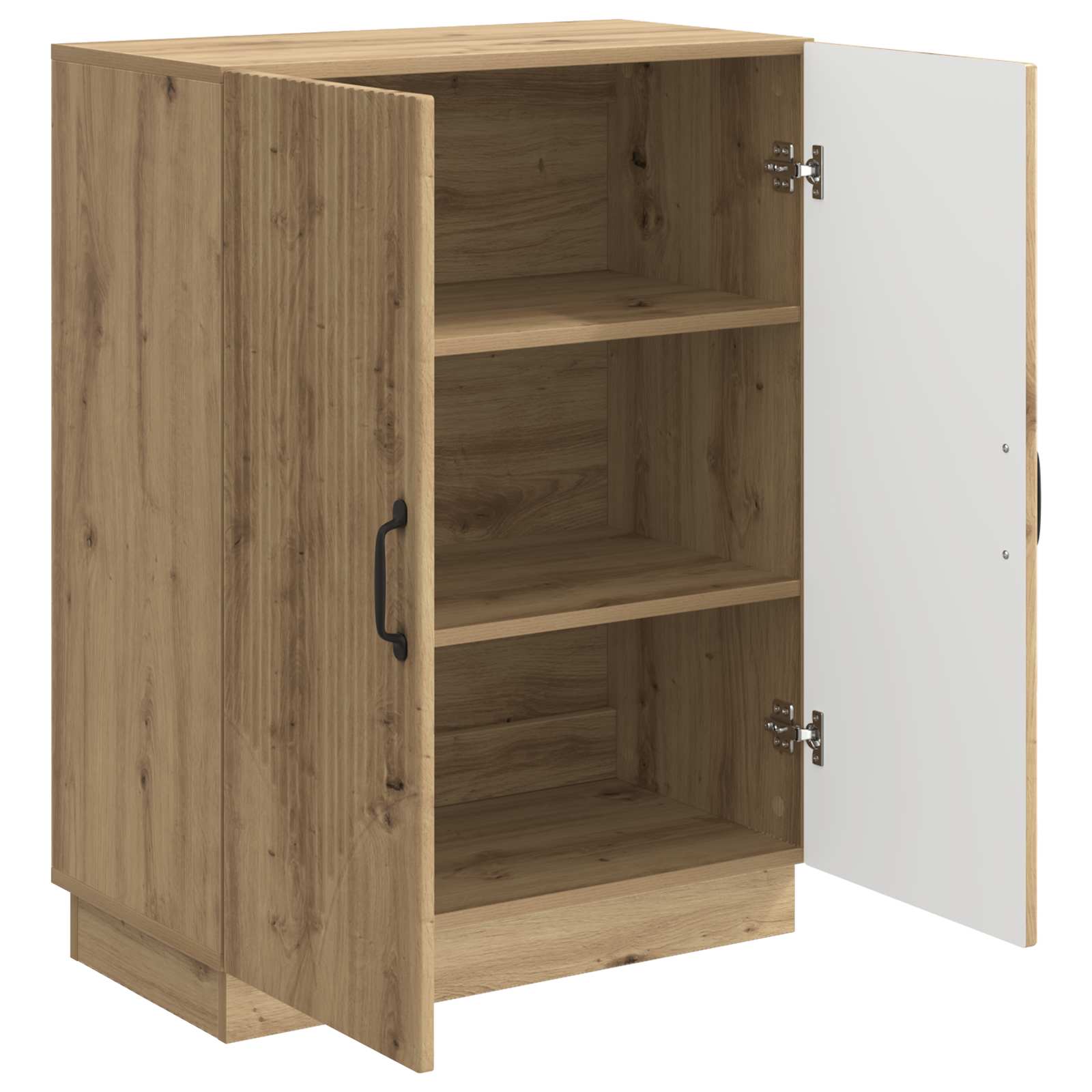 Strani šal Artisan hrast 66 x 34,5 x 87 cm Inženirski les - slika 3