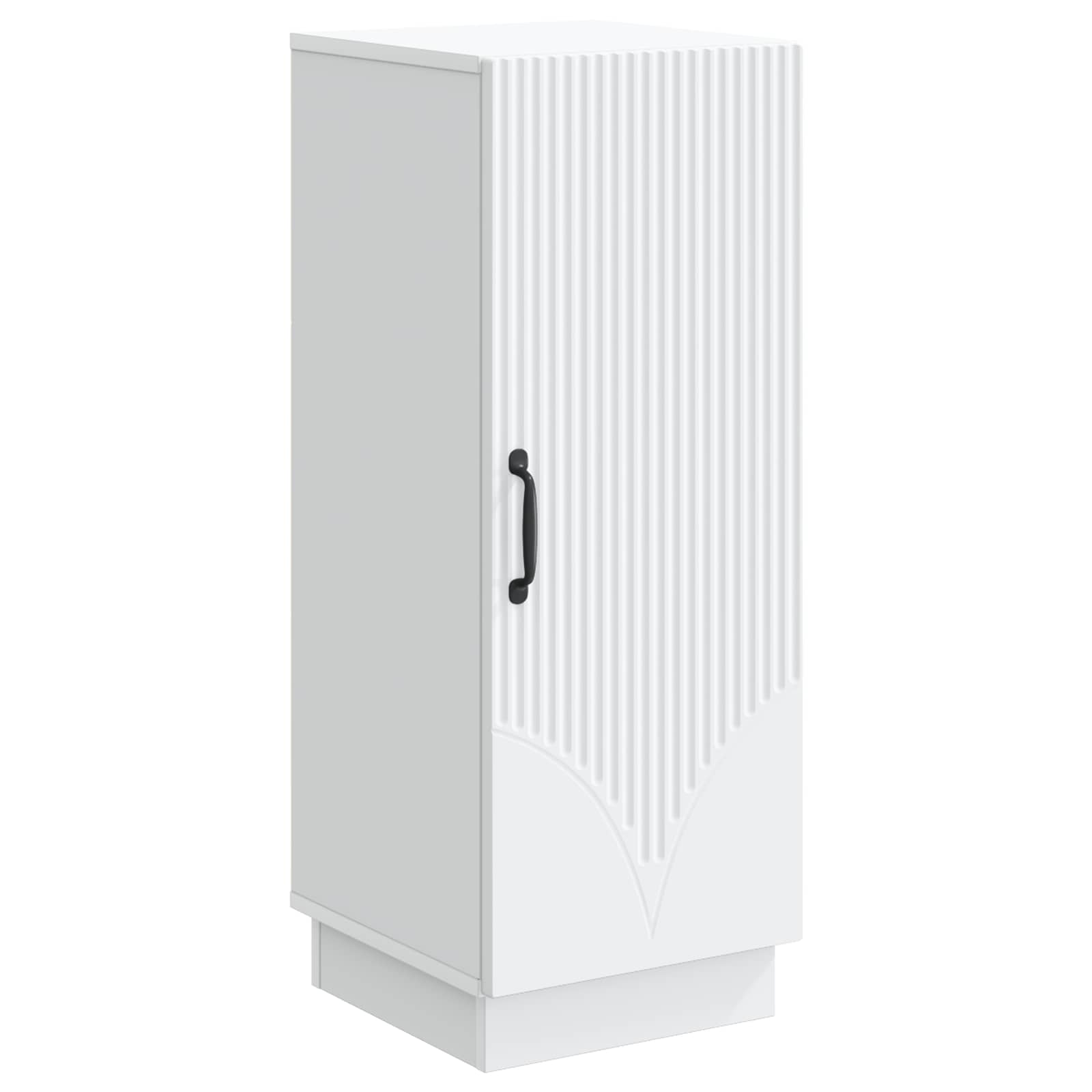 vidaXL Bufet Alb 33 x 34,5 x 87 cm Lemn prelucrat