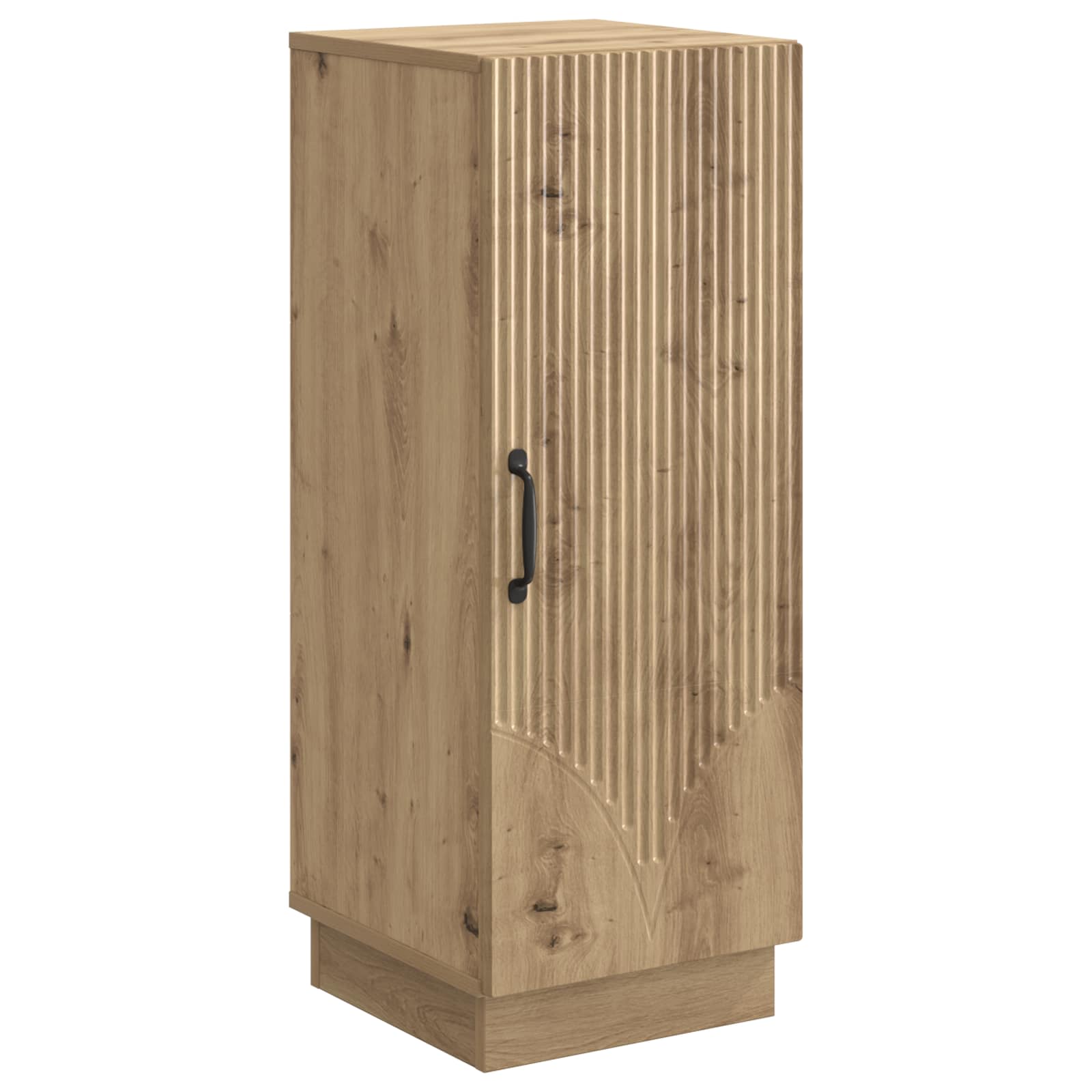vidaXL Bufet Stejar Artizanal 33 x 34,5 x 87 cm Lemn prelucrat