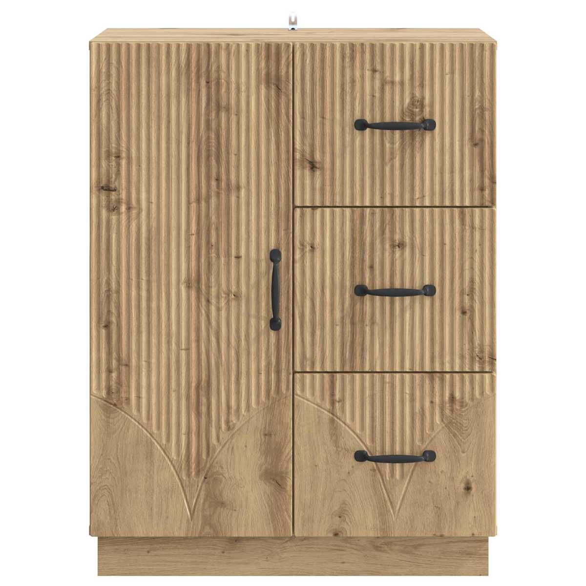 Sideboard 66 x 34,5 x 87 cm Konstrueret træ - Billede 6