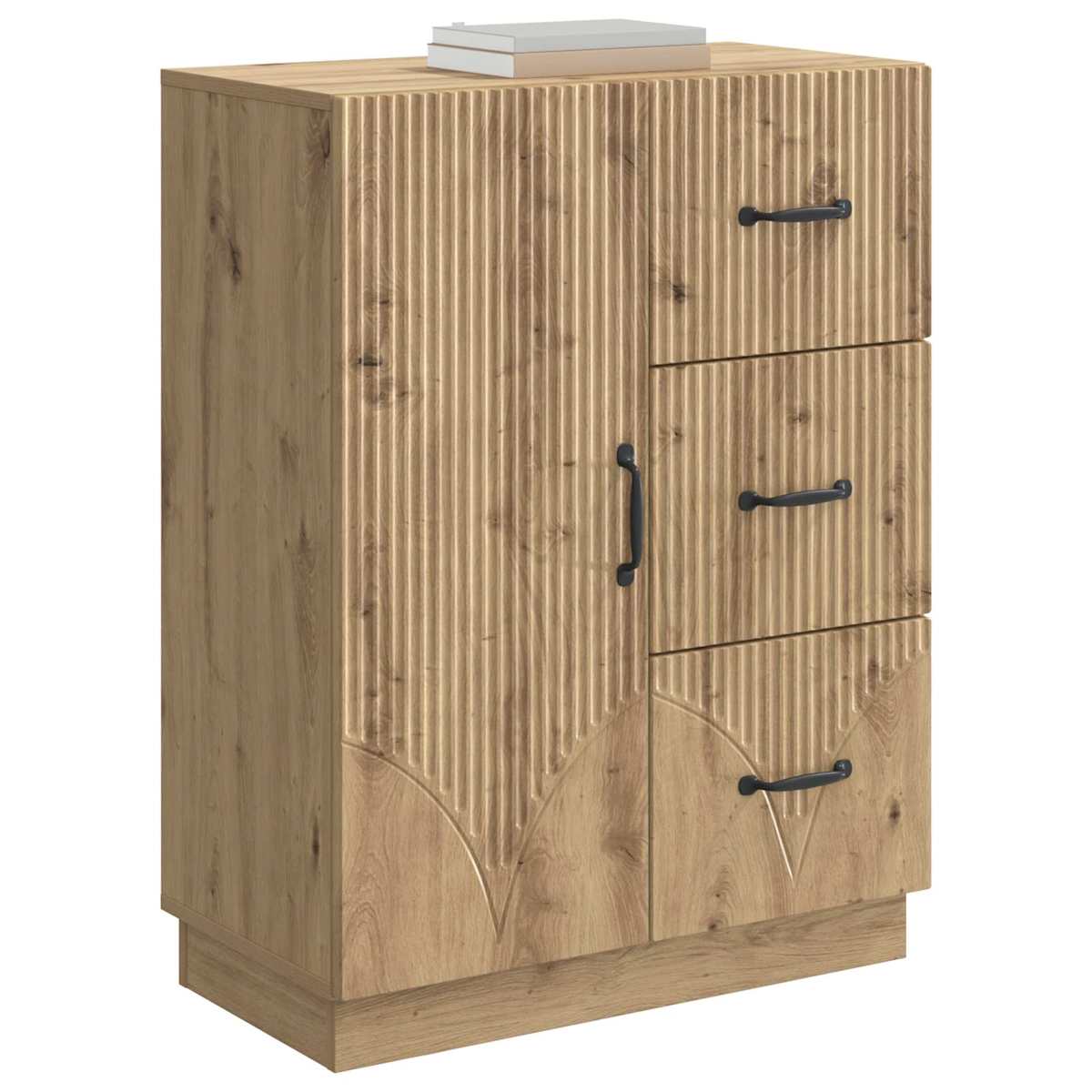 Sideboard 66 x 34,5 x 87 cm Konstrueret træ - Billede 3