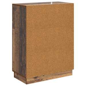 Servírovací skříň se zásuvkou Staré dřevo 66 x 34,5 x 87 cm - obrázek 8