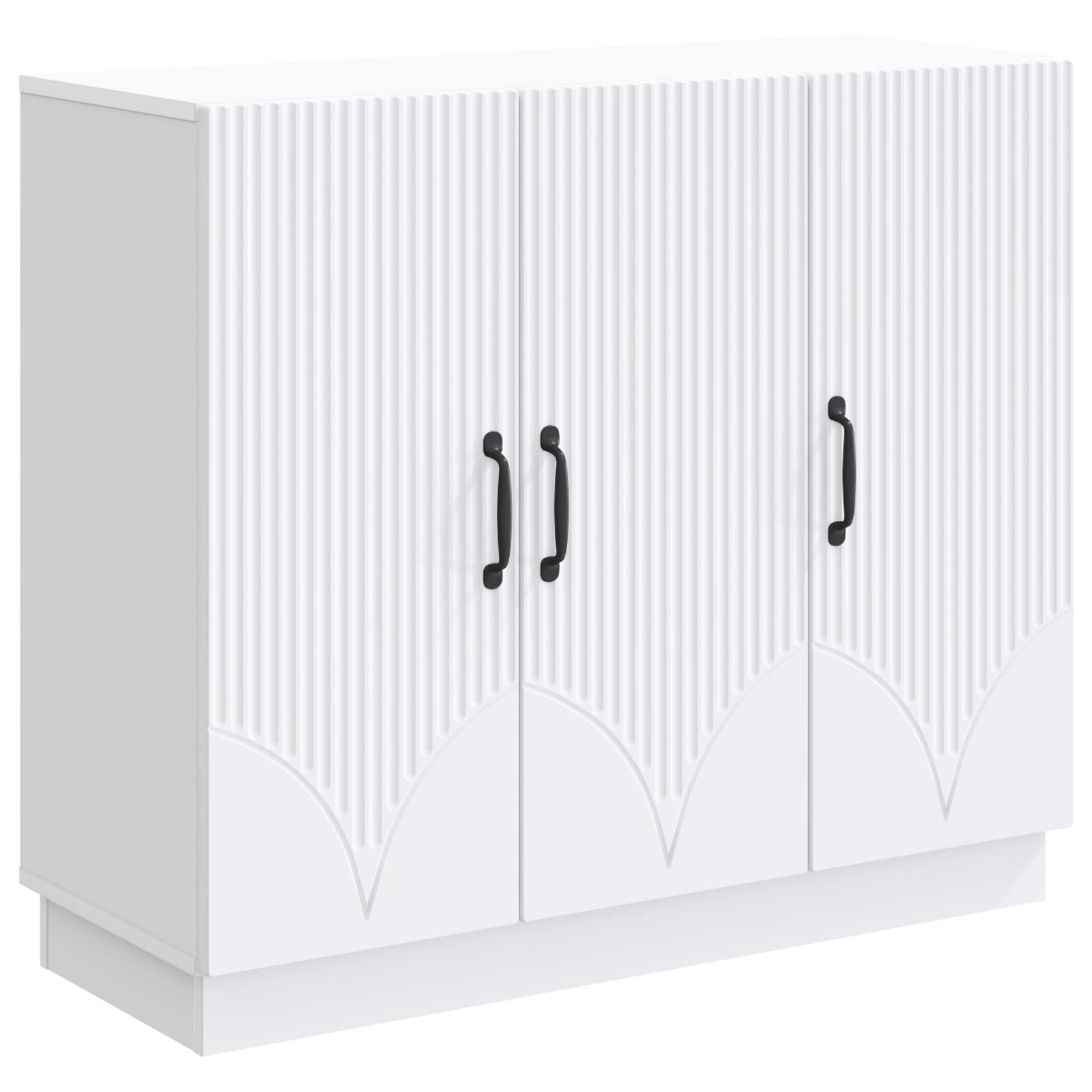 vidaXL Bufet Alb 89 x 34,5 x 77 cm Lemn prelucrat