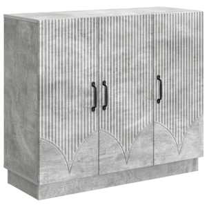 Servírovací skříň Betonově šedá 89 x 34,5 x 77 cm - obrázek 2