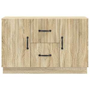 Servírovací skříň Dub sonoma 89 x 34,5 x 57 cm Kompozitní dřevo - obrázek 4