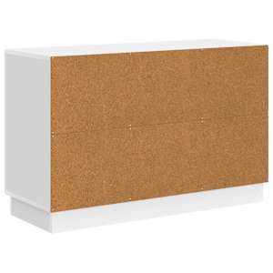 Servírovací skříň Bílá s vysokým leskem 89 x 34,5 x 57 cm - obrázek 6