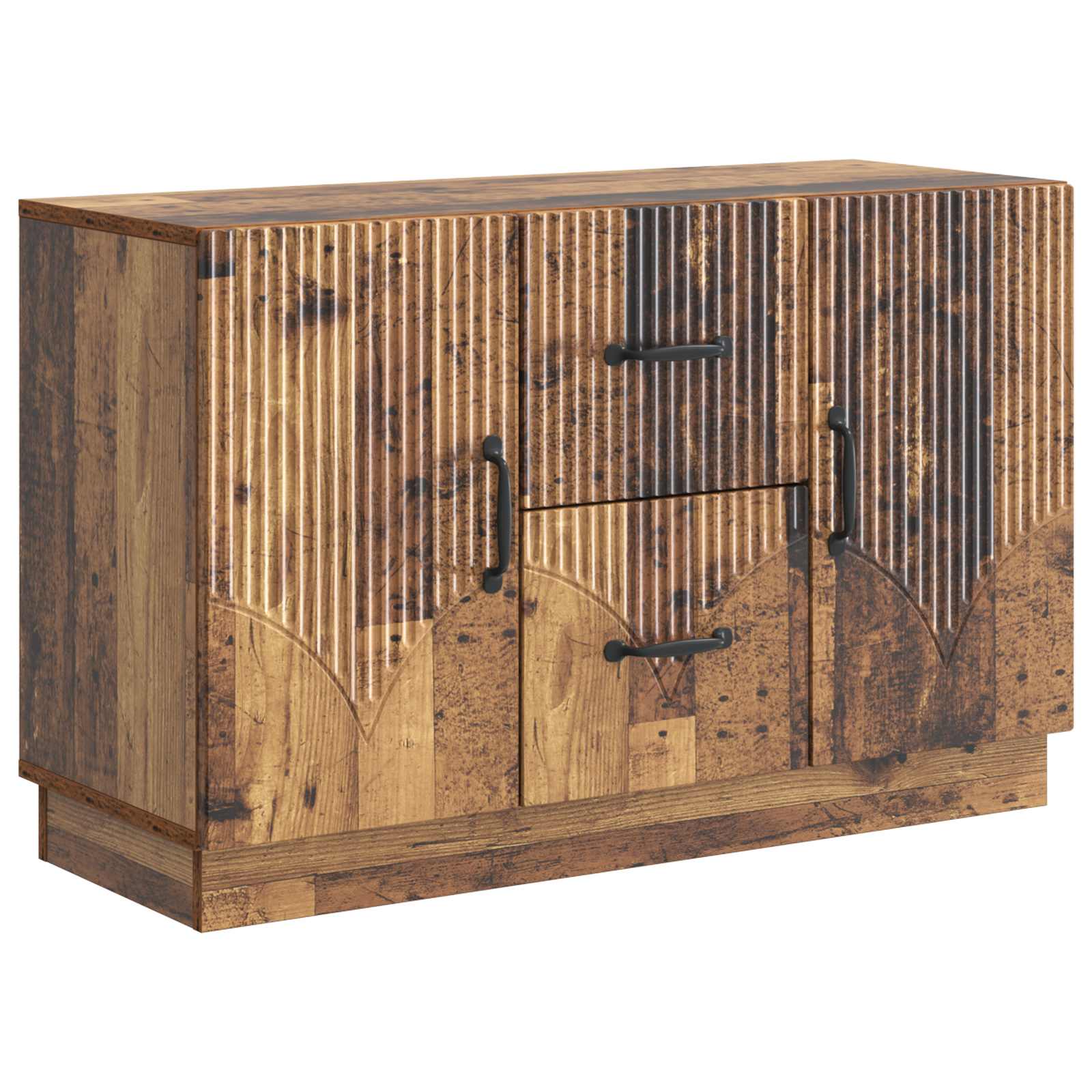 vidaXL Bufet cu sertar Lemn vechi 89 x 34,5 x 57 cm Lemn prelucrat