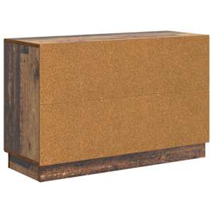 Servírovací skříň se zásuvkou Staré dřevo 89 x 34,5 x 57 cm - obrázek 6