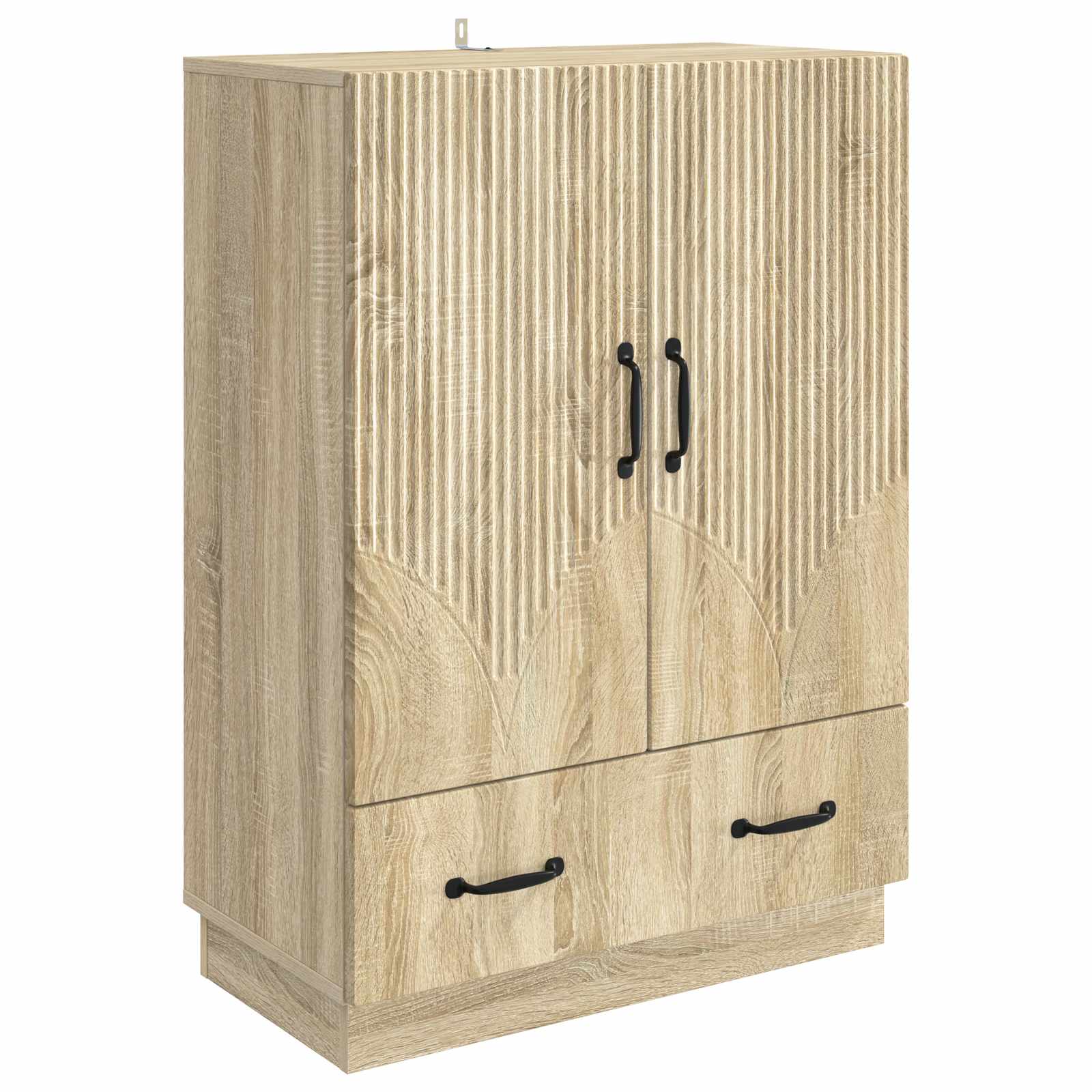 vidaXL Bufet cu sertar Stejar Sonoma 66 x 34,5 x 92 cm Lemn prelucrat