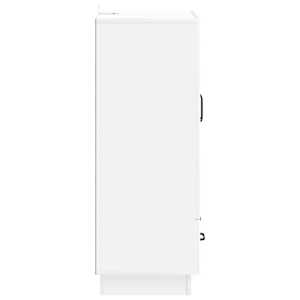 Servírovací skříň Bílá s vysokým leskem 66 x 34,5 x 92 cm - obrázek 4